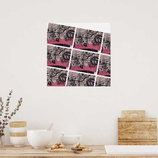 POSTER MOTIF 1 (Cuisine)