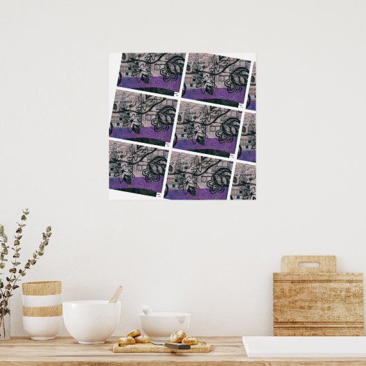 POSTER MOTIF 2 (Cuisine)