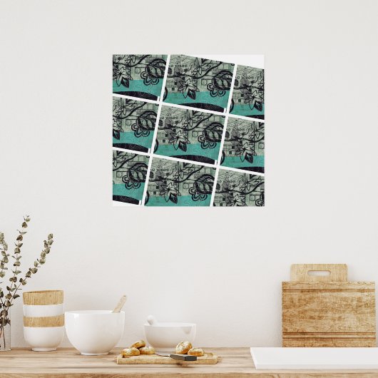 POSTER MOTIF 3 (Cuisine)