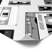 Poster Motif à cassette rétro (Coin)
