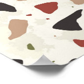 Poster motif Abstrait (Coin)