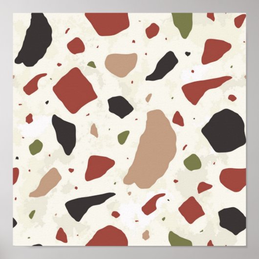 Poster motif Abstrait (Devant)