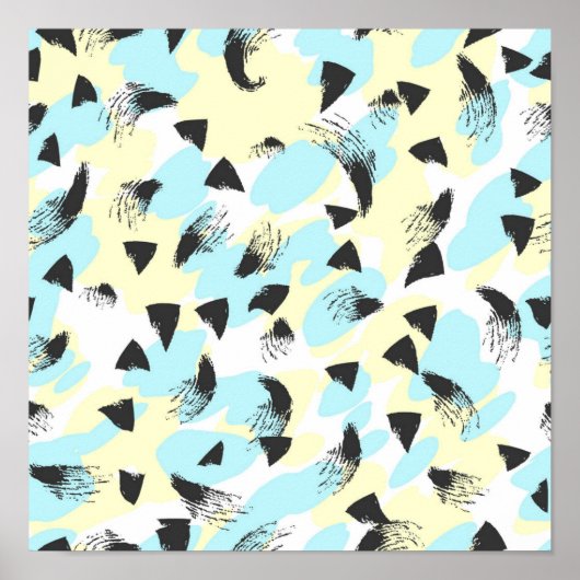 Poster motif Abstrait (Devant)