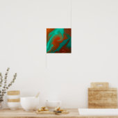 Poster motif abstrait. (Cuisine)