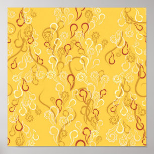 Poster motif Abstrait