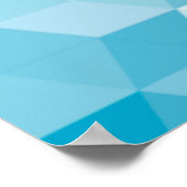 Poster motif Abstrait de formes géométriques arrière-plan (Coin)