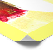 Poster Motif Abstrait dynamique dans l'art (Coin)