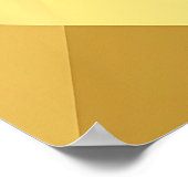 Poster Motif Abstrait Géométrique Doré (Coin)