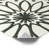 Poster Motif Abstrait Kami (Coin)