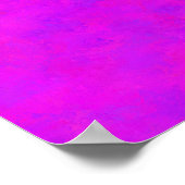Poster Motif Abstrait rose pourpre (Coin)