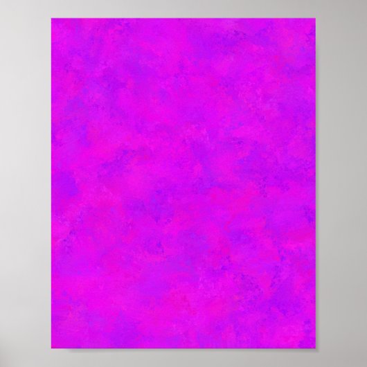 Poster Motif Abstrait rose pourpre (Devant)