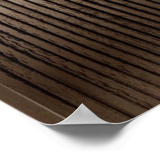 Poster Motif Abstrait unique Brown et beige (Coin)