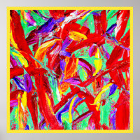 Motif Abstrait vif