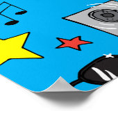 Poster Motif Ado Rock Emo Music (Coin)