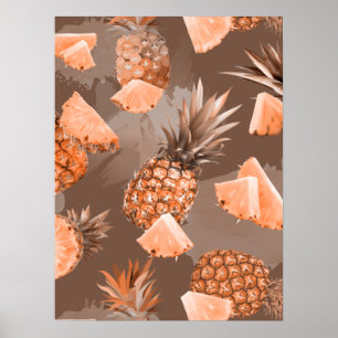 Poster Motif Ananas 4