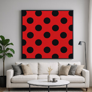 Poster Motif animal coccinelle