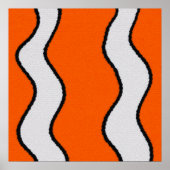 Poster Motif animal de poisson clown (Devant)