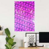 Poster Motif Ankh (Bureau à domicile)