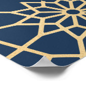 Poster Motif Arabesque Eid Mubarak (Coin)