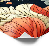 Poster Motif Art nouveau (Coin)