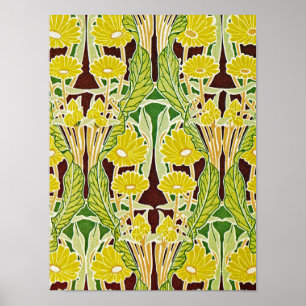 Poster Motif Art Nouveau #7 à Emporio Moffa