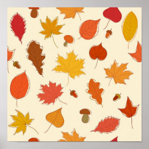 Poster Motif automne