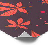 Poster Motif automne (Coin)