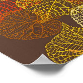 Poster Motif automne (Coin)