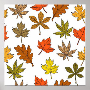 Poster Motif automne
