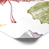 Poster Motif automne (Coin)
