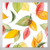 Poster Motif automne (Devant)