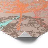 Poster Motif automne (Coin)