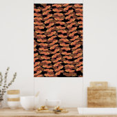 Poster Motif Bacon (Cuisine)