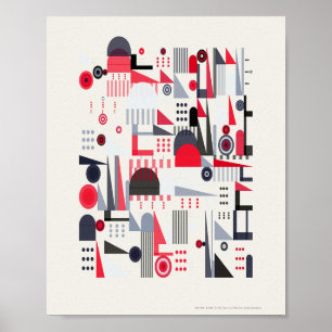 Poster Motif Bauhaus Moderne