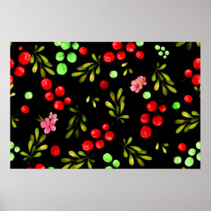 Poster Motif Berries