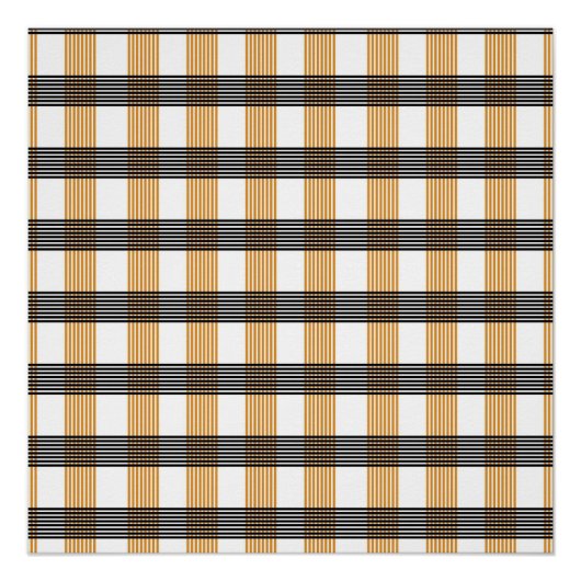 Poster Motif Brown de vérification du service (Devant)