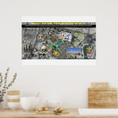 Poster Motif Burj Khalifa Pleiades 5 (Cuisine)