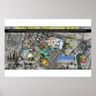 Poster Motif Burj Khalifa Pleiades 5