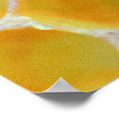 Poster motif carré Brown et blanc (Coin)