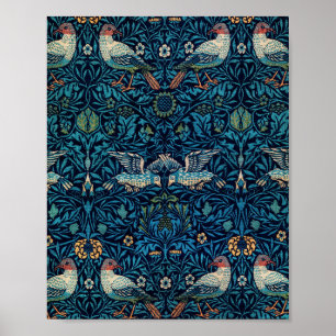 Poster Motif célèbre William Morris Birds
