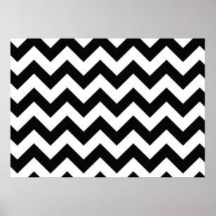 Poster Motif Chevron de base
