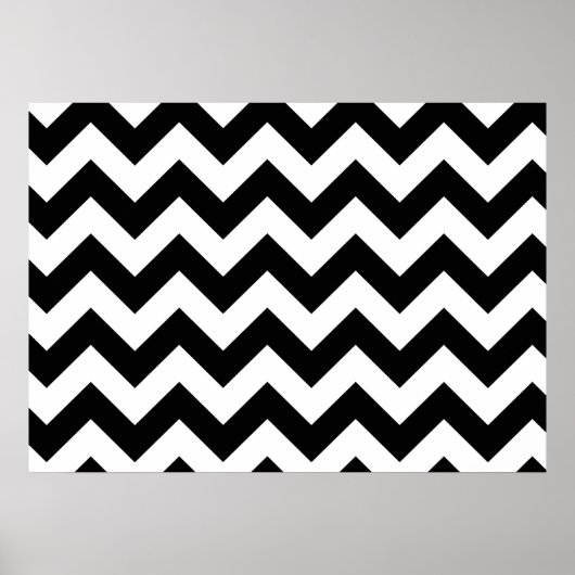 Poster Motif Chevron de base (Devant)