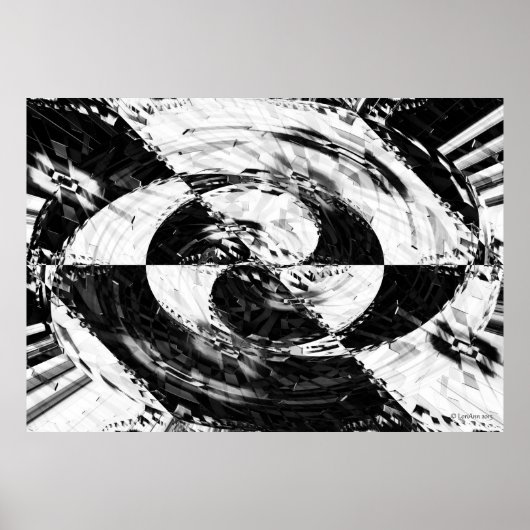 Poster Motif circulaire 1 (Devant)