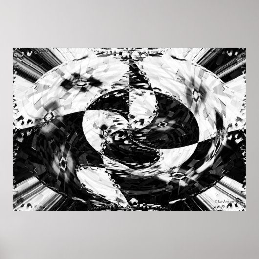 Poster Motif circulaire 2 (Devant)