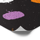 Poster motif citrouille (Coin)