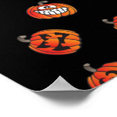 Poster motif citrouille (Coin)