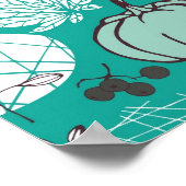 Poster motif citrouille (Coin)