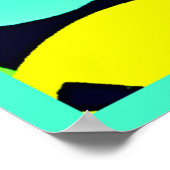 Poster Motif coloré vibrance de fruité (Coin)