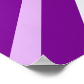 Poster Motif couleur mignonne rayures (Coin)