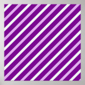 Poster Motif couleur mignonne rayures (Devant)